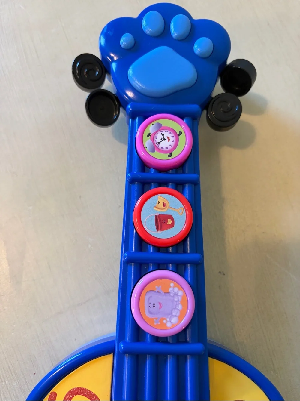Blues Clues Guitar Toy - Kids Musical Play Guitar It Works !